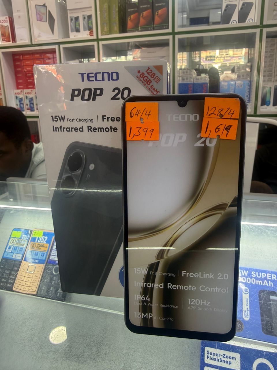 Tecno Pop 20 (64GB / 4GB RAM)