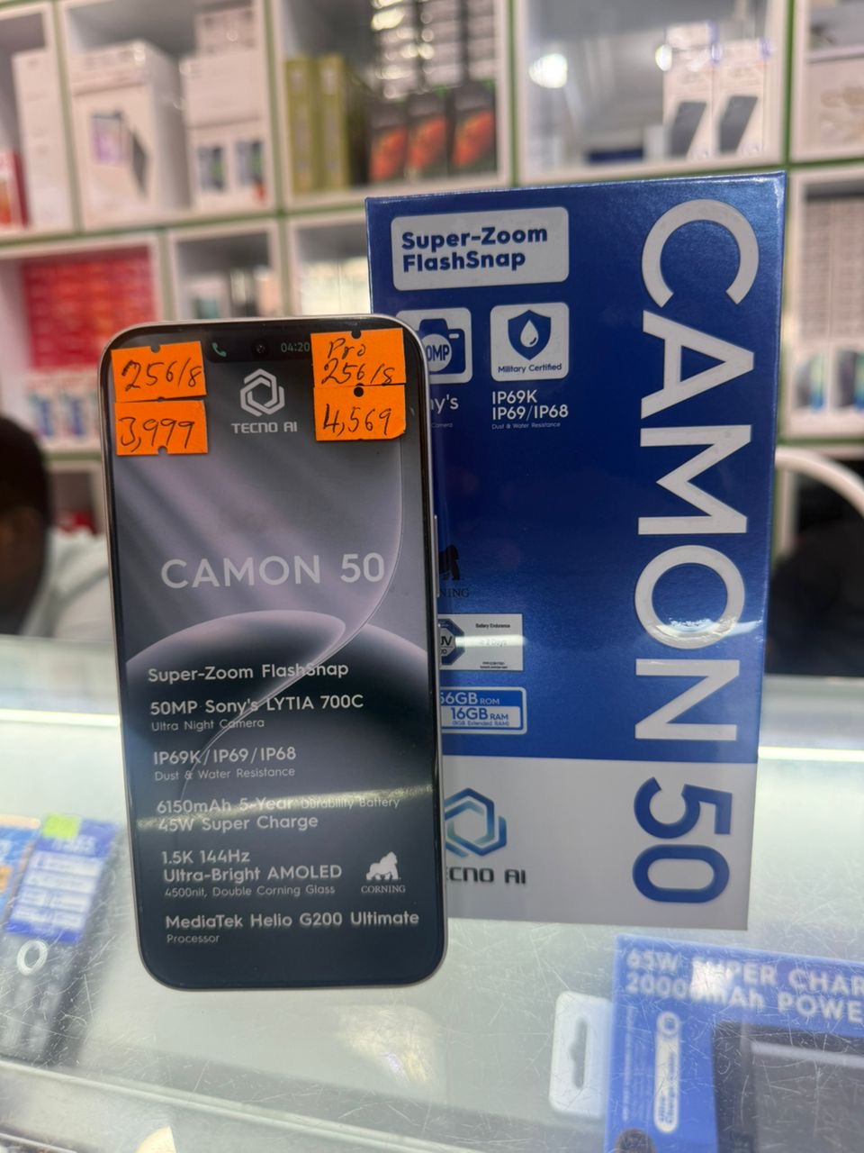 Tecno Camon 50 (256GB / 8GB RAM)